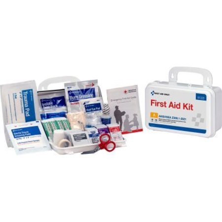 ACME UNITED First Aid Only First Aid Kit, 10 Person, ANSI Compliant, Class A, Plastic Case 91322